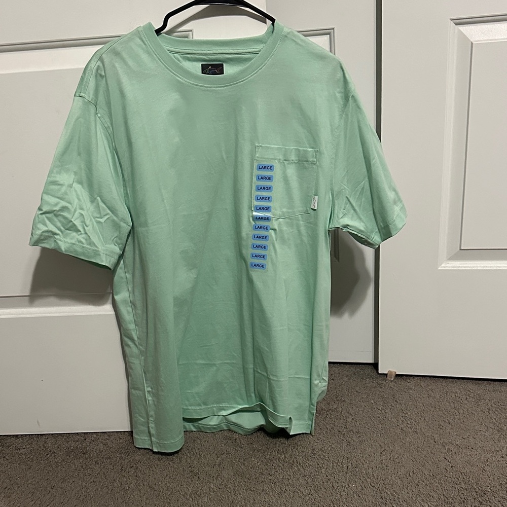 Greg Norman Collection Light Green Short Sleeve Tee